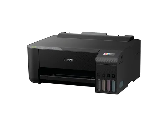 Epson EcoTank L1250 - Printer - farve - blækprinter - kan genopfyldes - A4 - 5760 x 1440 dpi - op til 10 spm (mono) / op til 5 spm (farve) - kapacitet: 100 ark - USB, Wi-Fi - sort