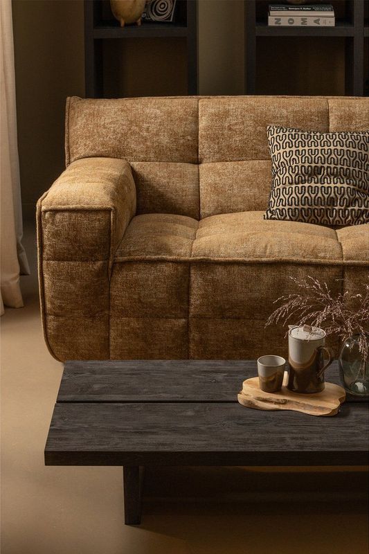 WOOOD - Lion - Bijzettafel - Donkerbruin - MDF - Royale Tafelblad