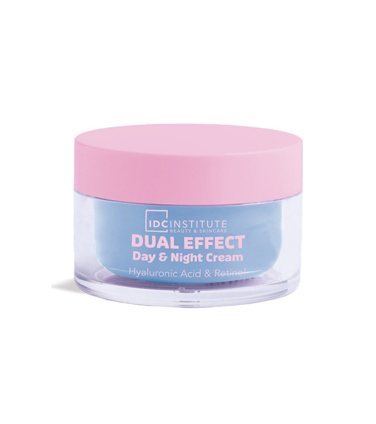 IDC Institute - Creme facial com ácido hialurônico e retinol Dual Effect Day & Night