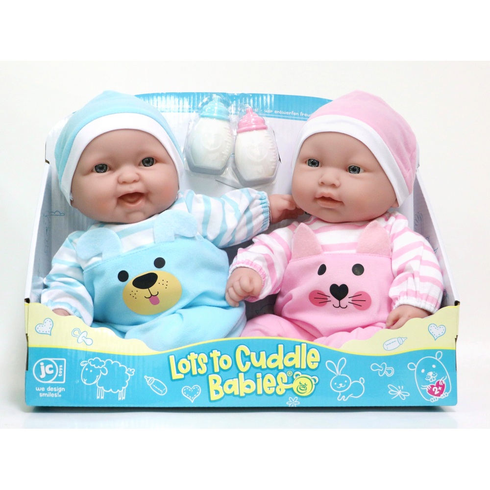 Viele Kuschelbabys Zwillings-Sets Sortiment