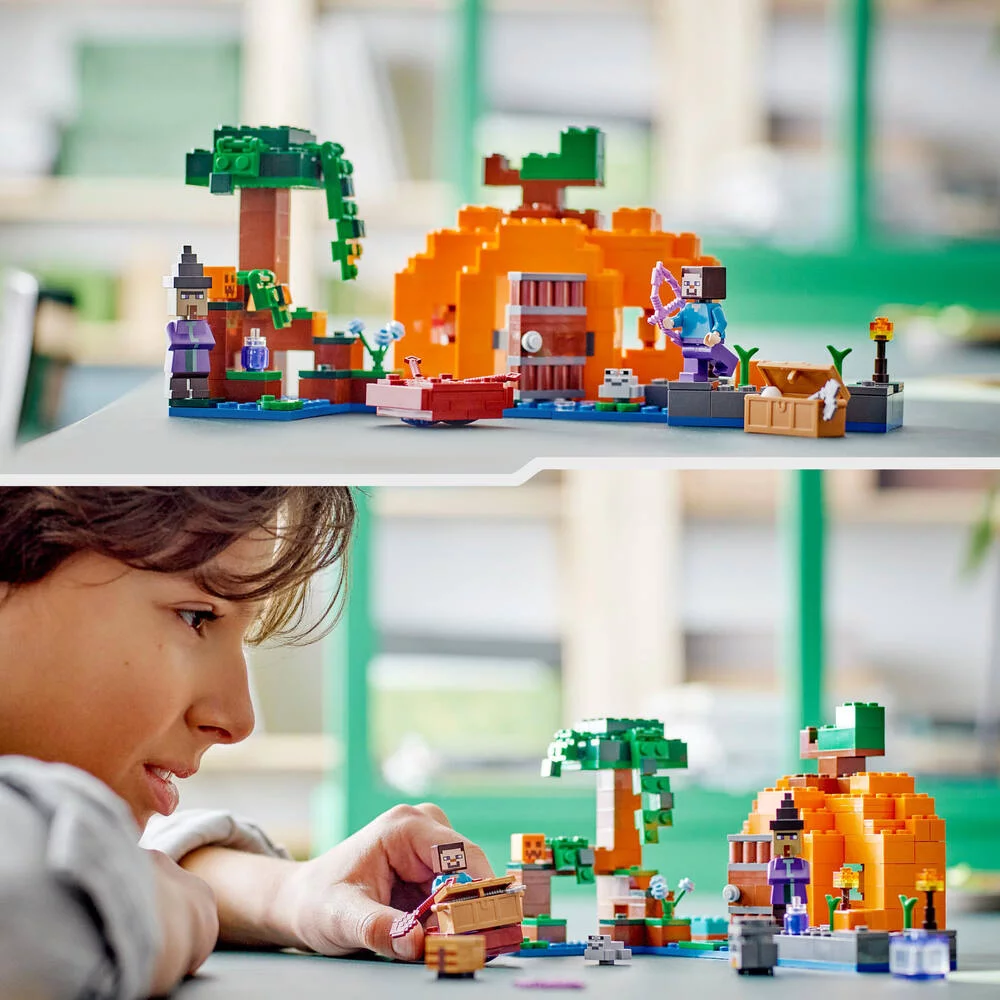 LEGO®MINECRAFT™ 21248 - LA FERME CITROUILLE
