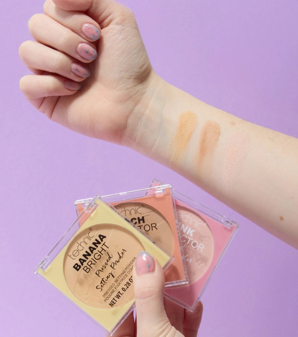 Technic Cosmetics - Pó Compacto Fixador Pink Perfector
