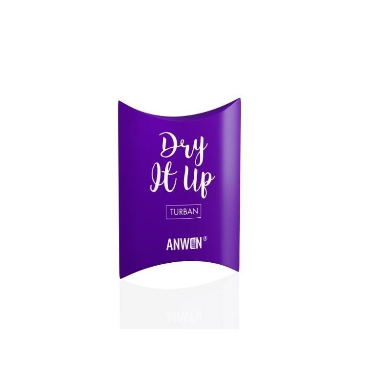 Anwen Dry It Up Paarse Tulband 1 stuk