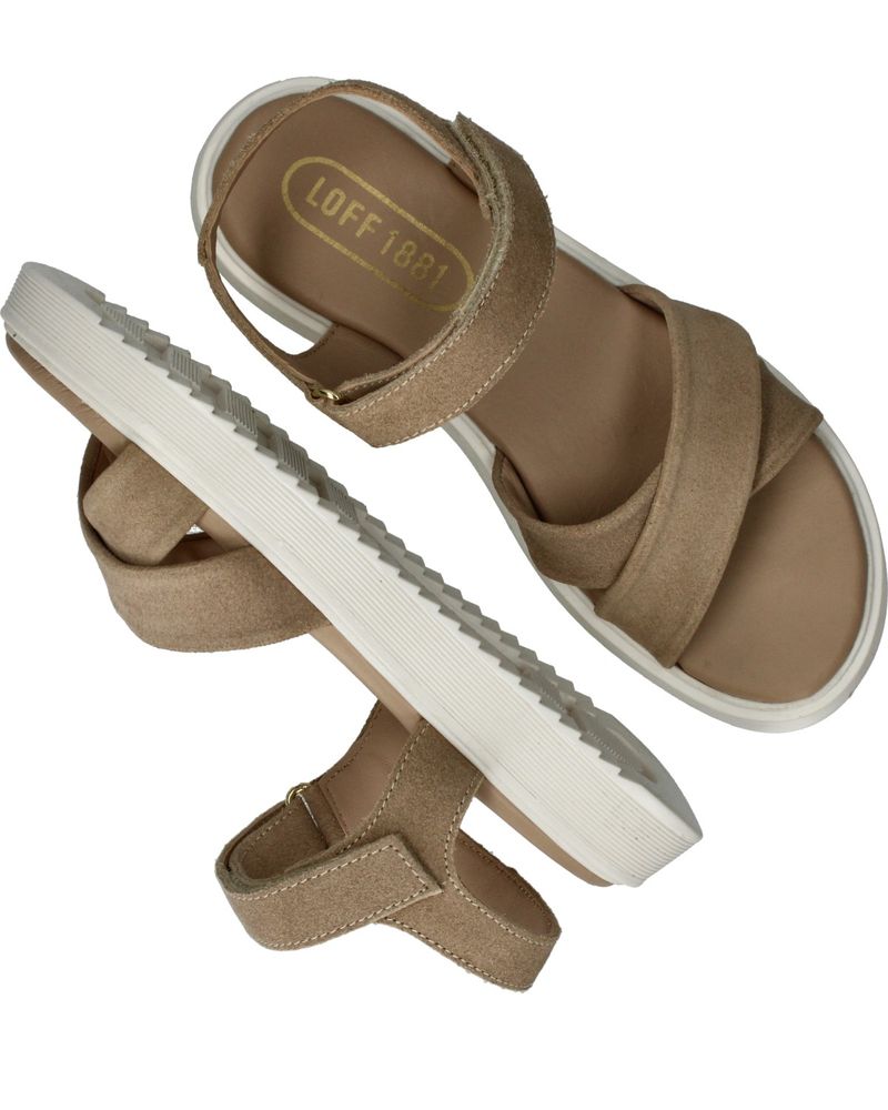 LOFF 1881 Sandalen Beige Dames
