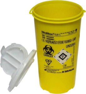 MEDIBOX Kanülensammler 0.8 Liter