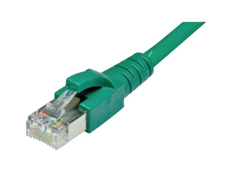 Dätwyler IT Infra Patchkabel RJ-45 - RJ-45, Cat 6A, S/FTP, Patchkabel, 5 m, Grün