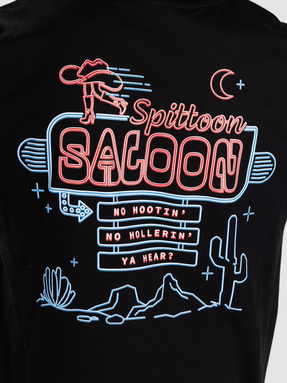 Blue Tomato Spittoon Saloon T-Shirt black