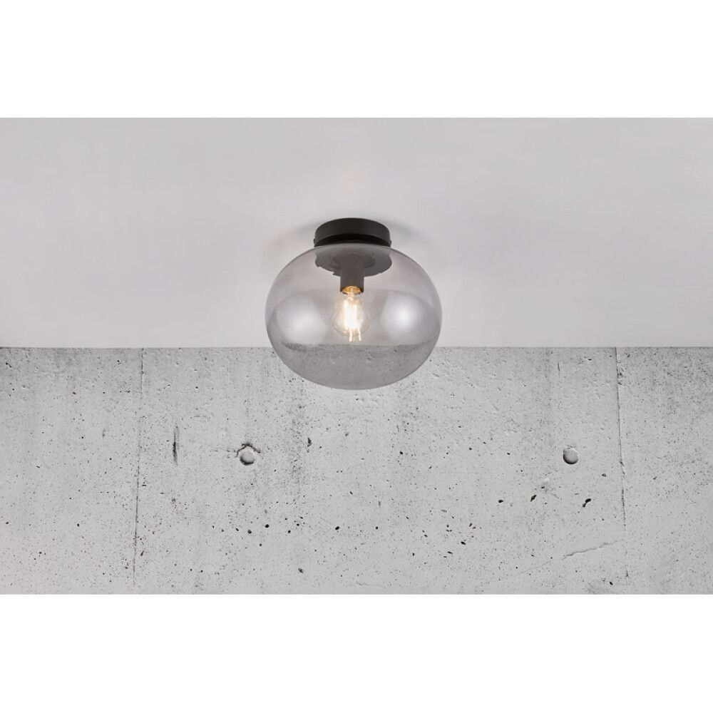 TAKLAMPE NORDLUX ALTON RØYKFARGET