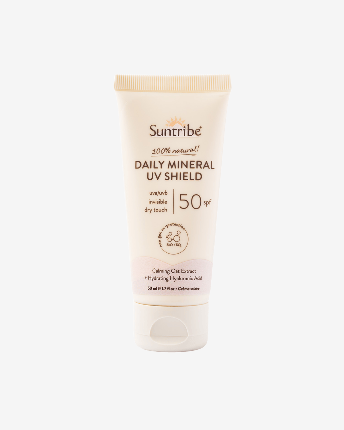 Solkrem for Ansiktet SPF50 – Mineral, 100% Naturlig | Daily Mineral UV Shield