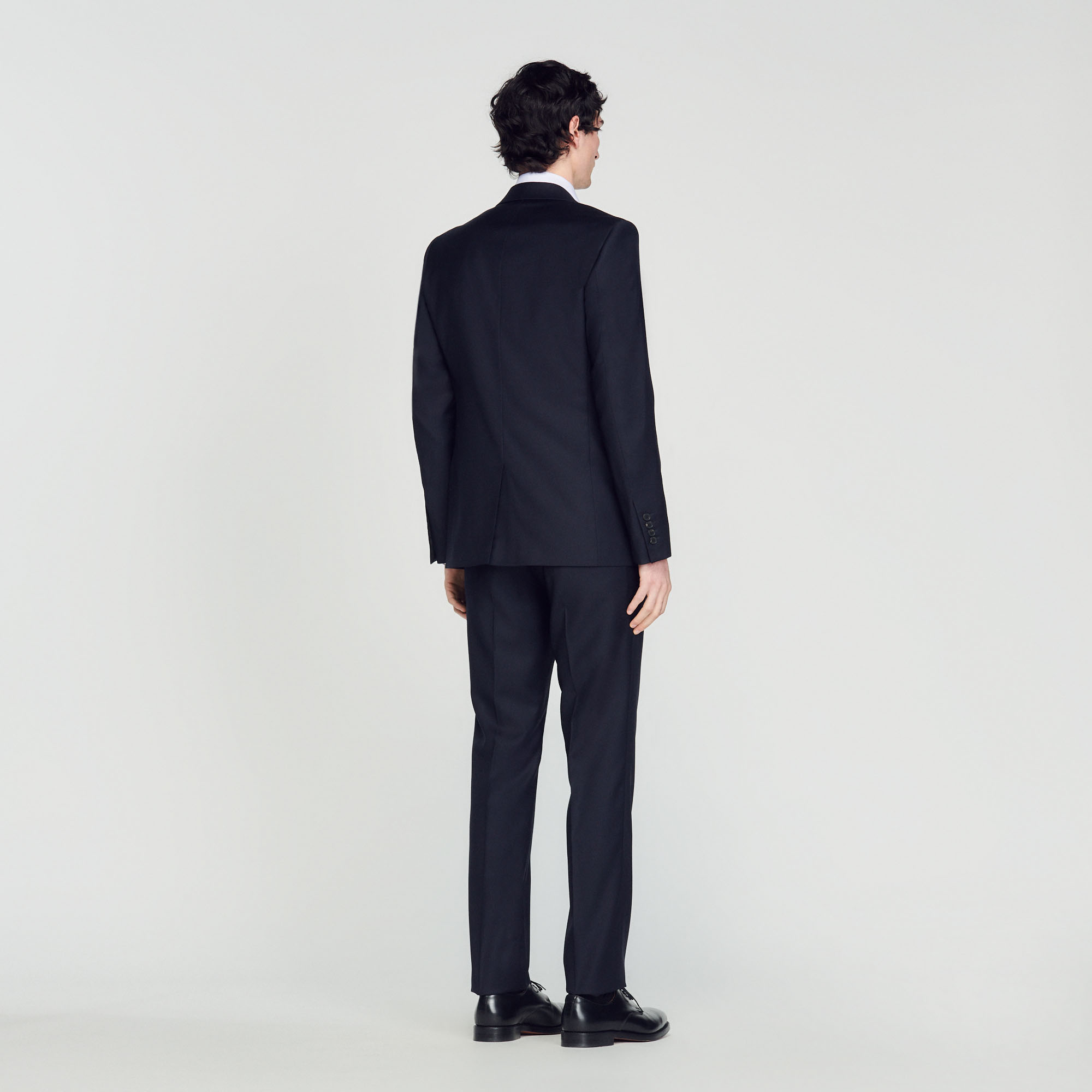 Veste de costume en laine vierge