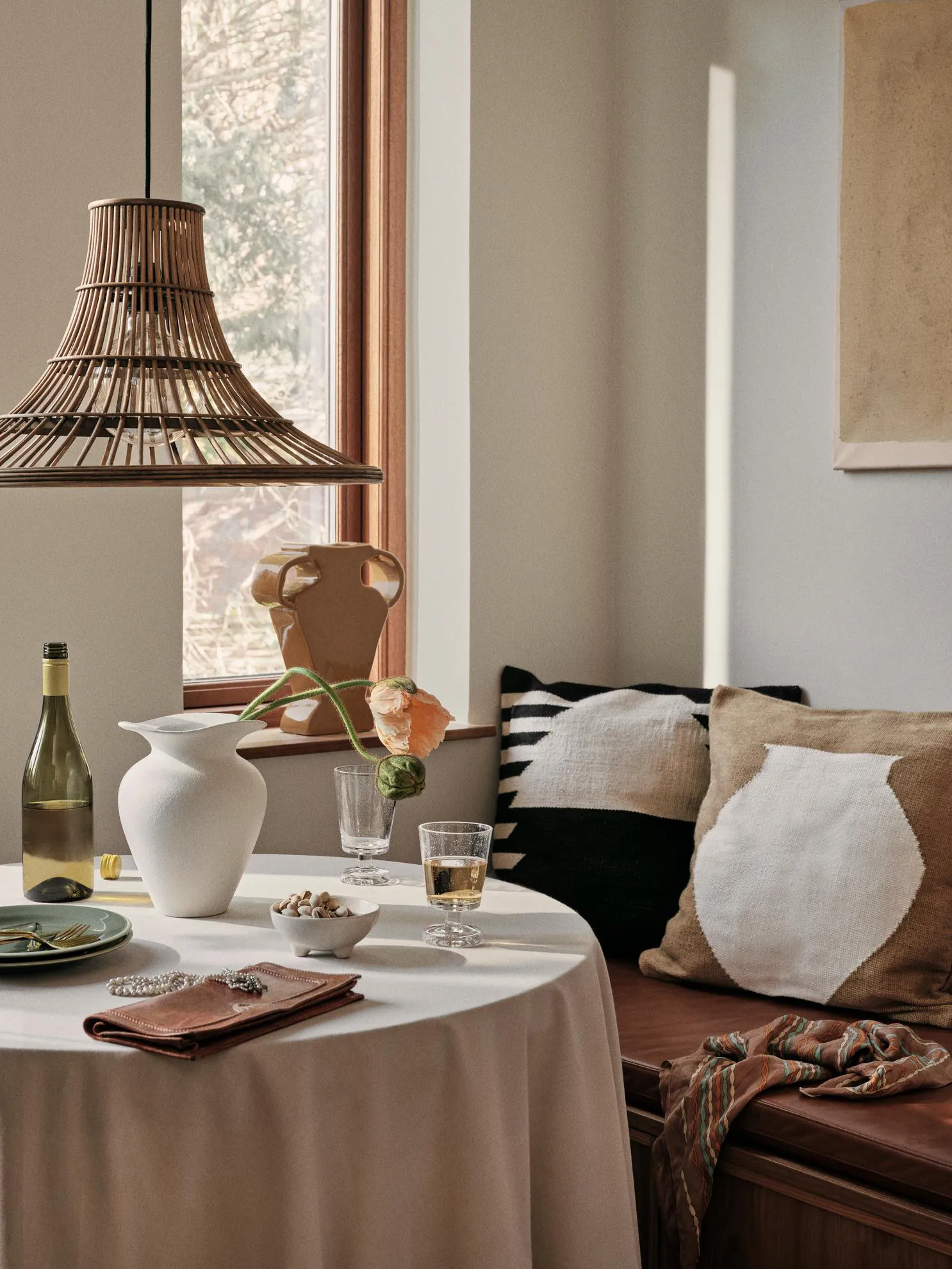 Broste Copenhagen Bubble Hvidvinsglas