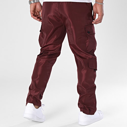 Pantalon Cargo Bordeaux