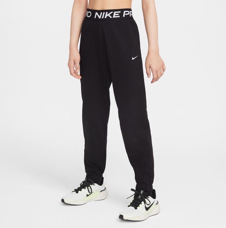 Nike - Pro Fleece - Joggingbroek - Zwart - Katoen/Polyester