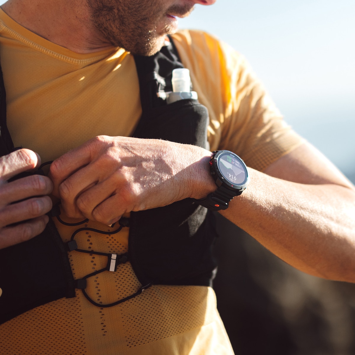 Polar Grit X2 Pro sportsklokke S-L (sort)