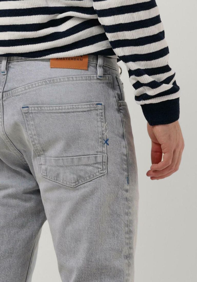 SCOTCH & SODA grijze scotch & soda slim fit jeans ralston slim fit jeans - good vibes
