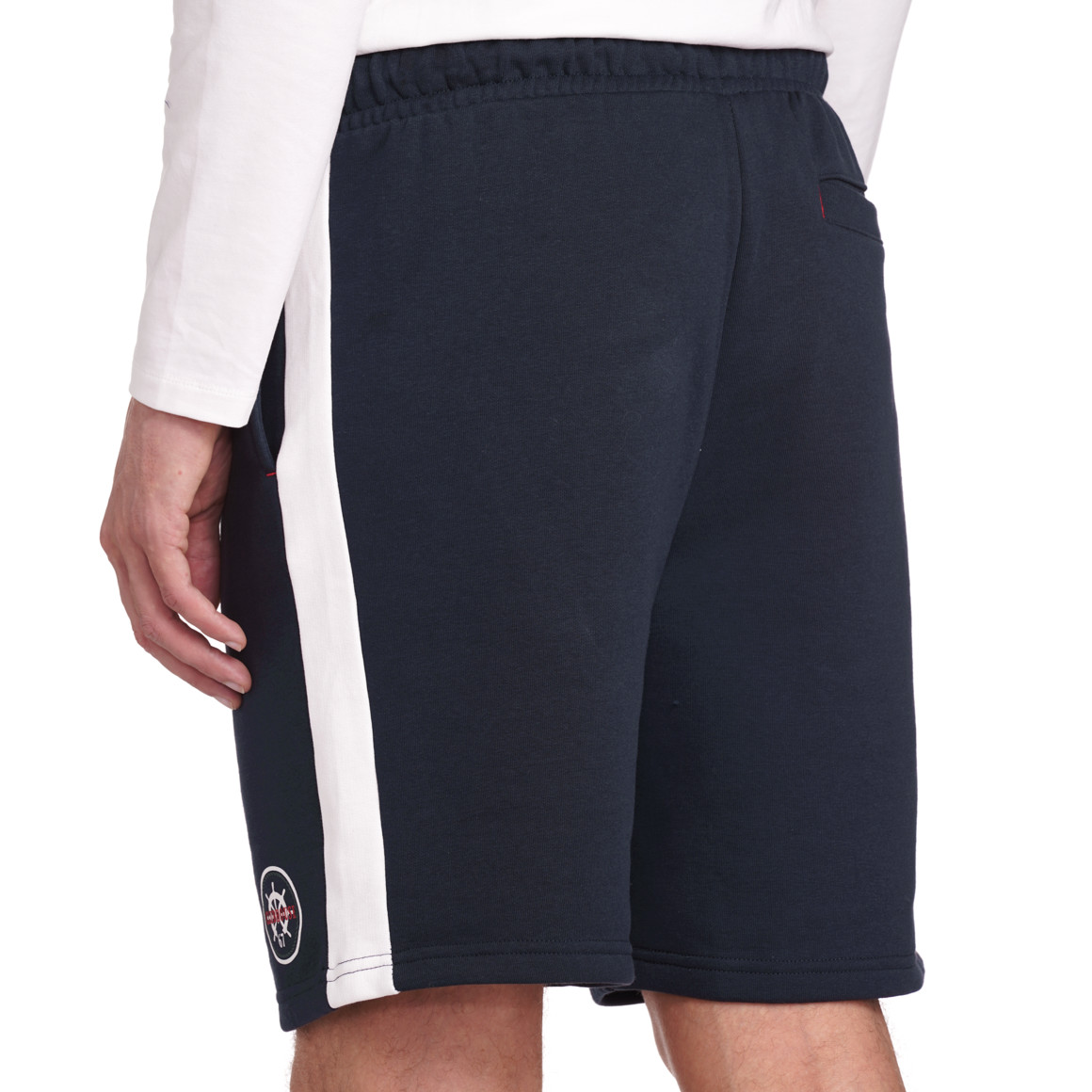VanVaan Herren Sweatshorts mit Print dunkelblau