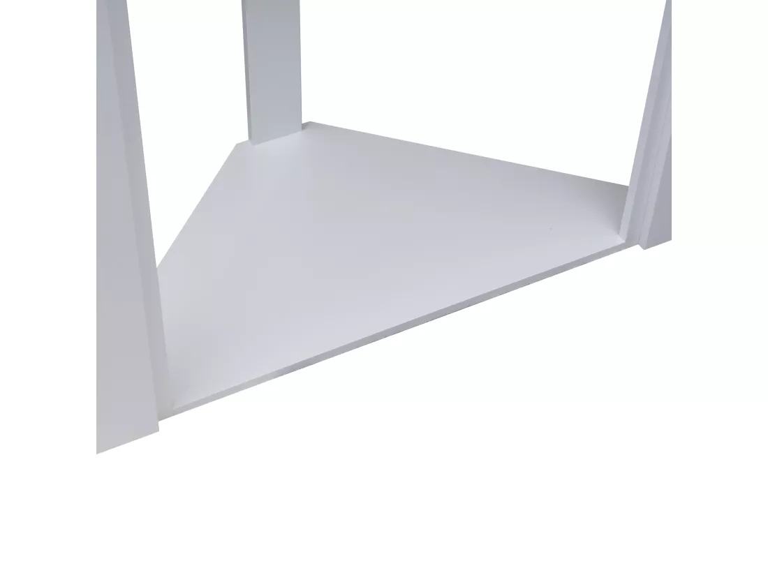 Cadre décoratif pour Cheminée en Bois Blanc Classique