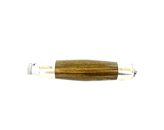 Remaud - couteau Tonneau Grand Modèle - Gaïac - mitres en maillechort Couteau de Poche par Remaud