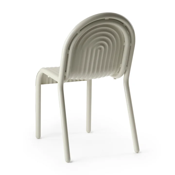 Tom Dixon - Groove Gartenstuhl, putty