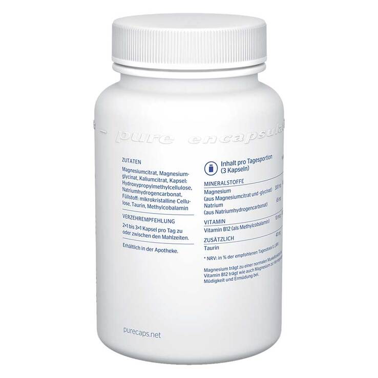 Pure Encapsulations Magnesium Energy Kapseln, 60 St