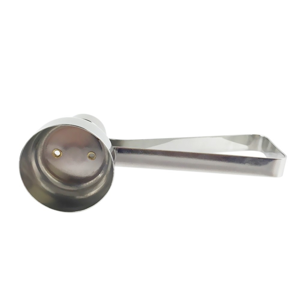 (Ø33mm) Edelstahl Eierschalenbrecher Cutter Eierköpfer Eieröffner - Silber