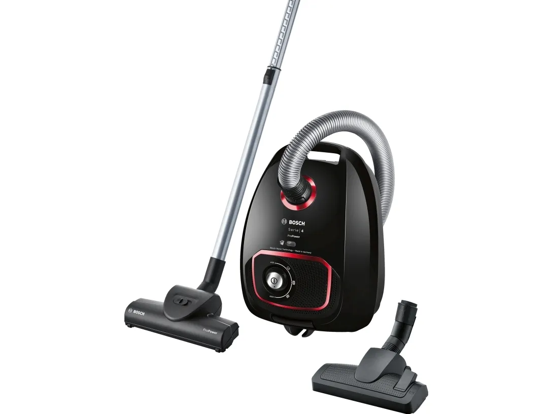 Bosch BGBS4POW1 Serie | 4 støvsuger med pose, ProPower, sort