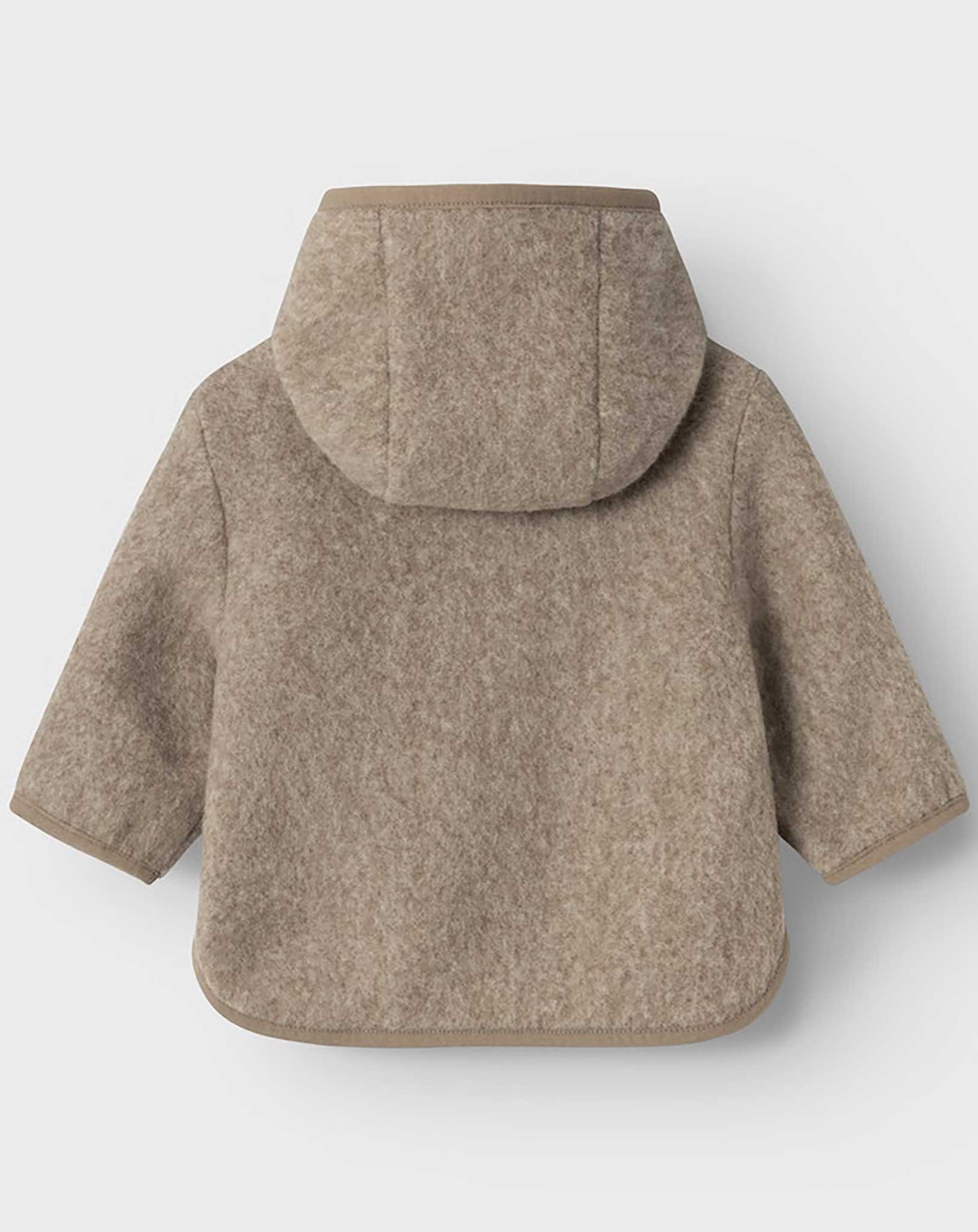 Kapuzenjacke NBNMILOP in weathered teak