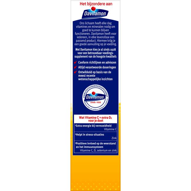 Davitamon Vitamine C Forte + vitamine D3