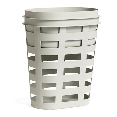 Wäschekorb Laundry Basket, groß, Groß, Hellgrau