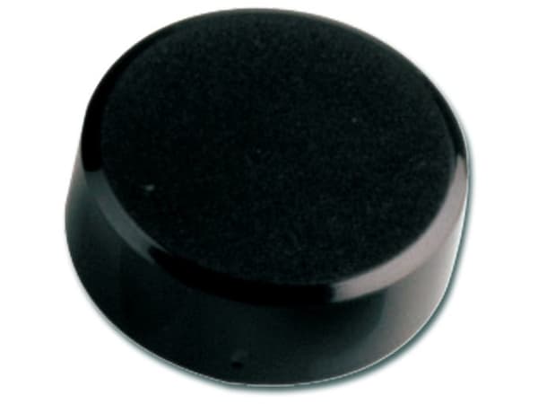 Maul magnet MAULpro (Ø x H) 20 mm x 8 mm rund sort 20 stk 6176190 (6176190)