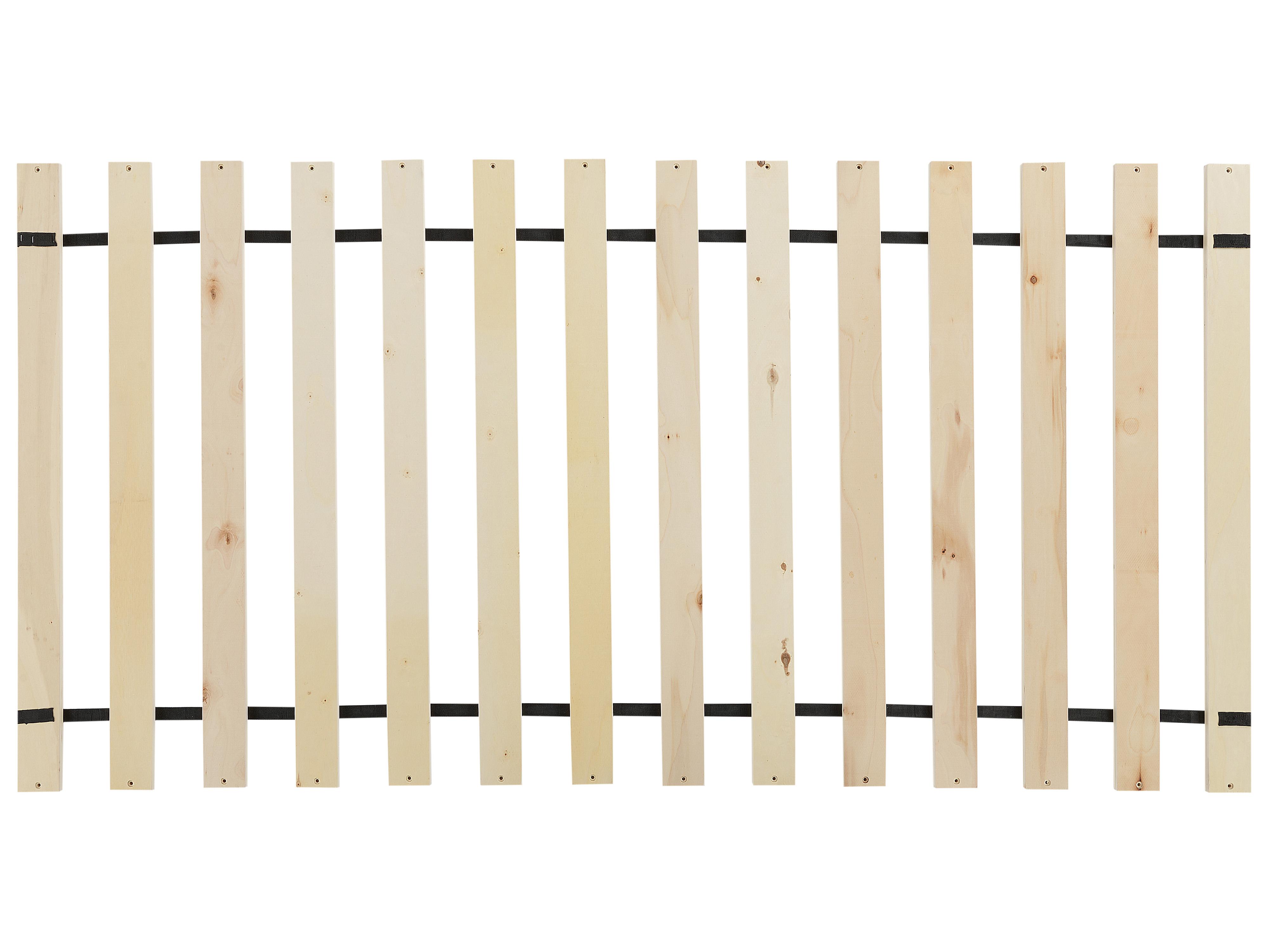 Kinderbed Fluweel ANET 90 x 200 cm Beige