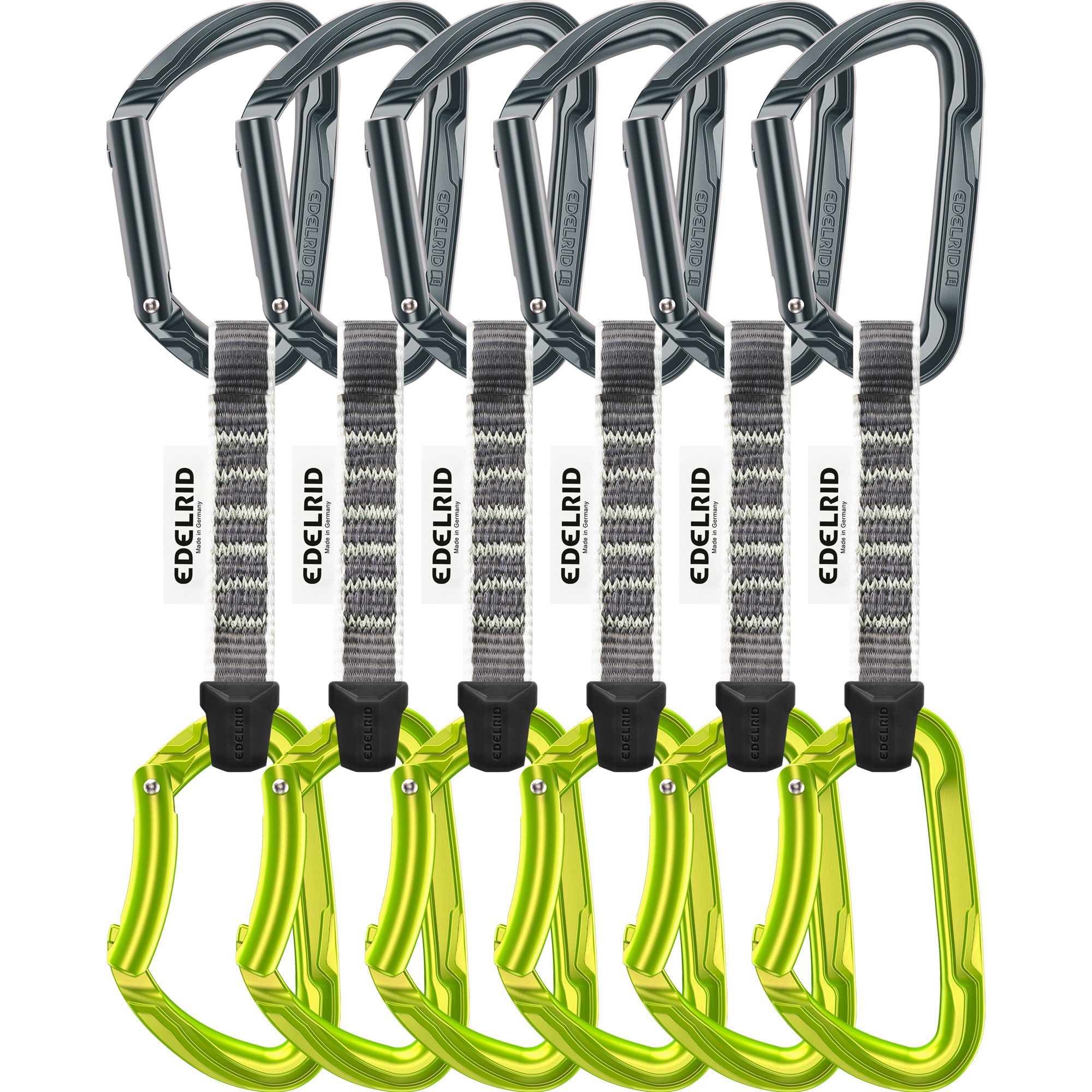 Edelrid Pure Set Sixpack Expressset grau