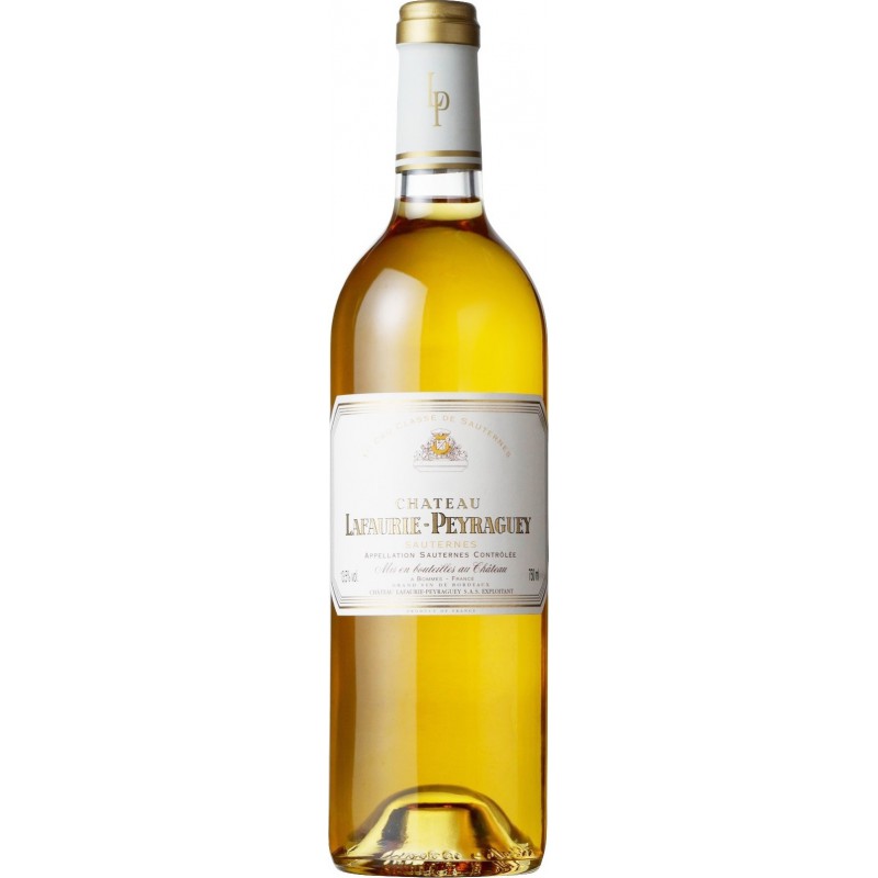 Château LAFAURIE PEYRAGUEY 2005 - Sauternes - 1er Cru Classé - par Caisse bois de 12 bouteilles 75 cl