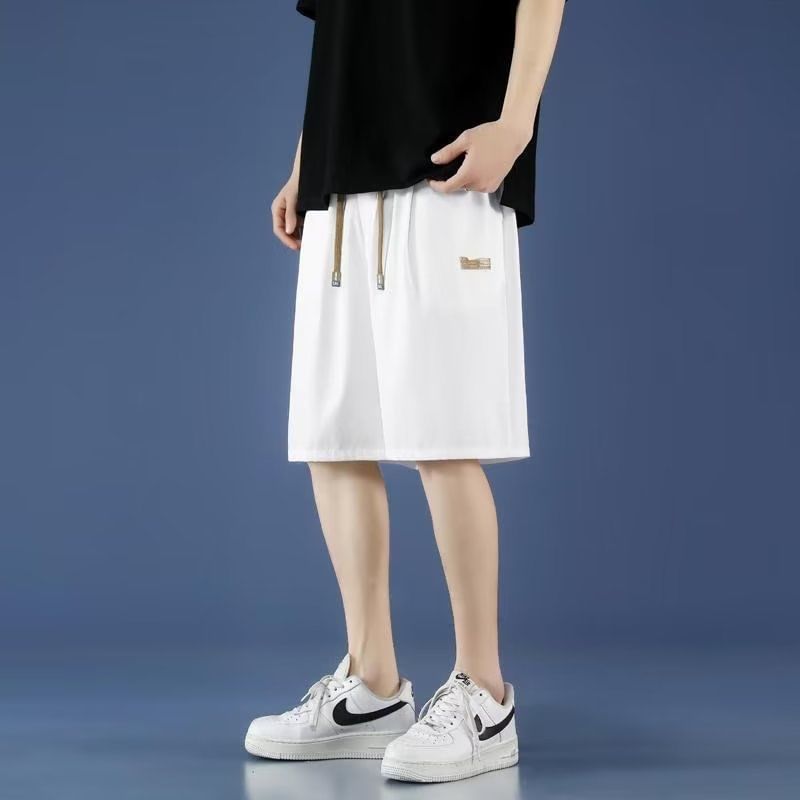 Acritus - Effen shorts met trekkoord