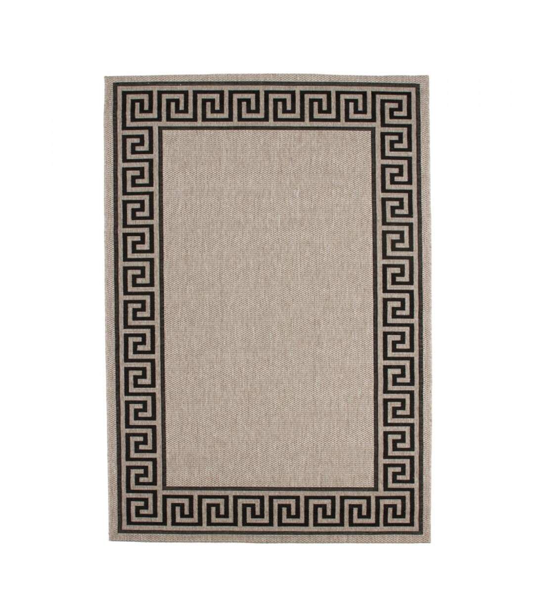Tapis kilim FINCAU 2 LL en polypropylène doux et soyeux Fait en Europe