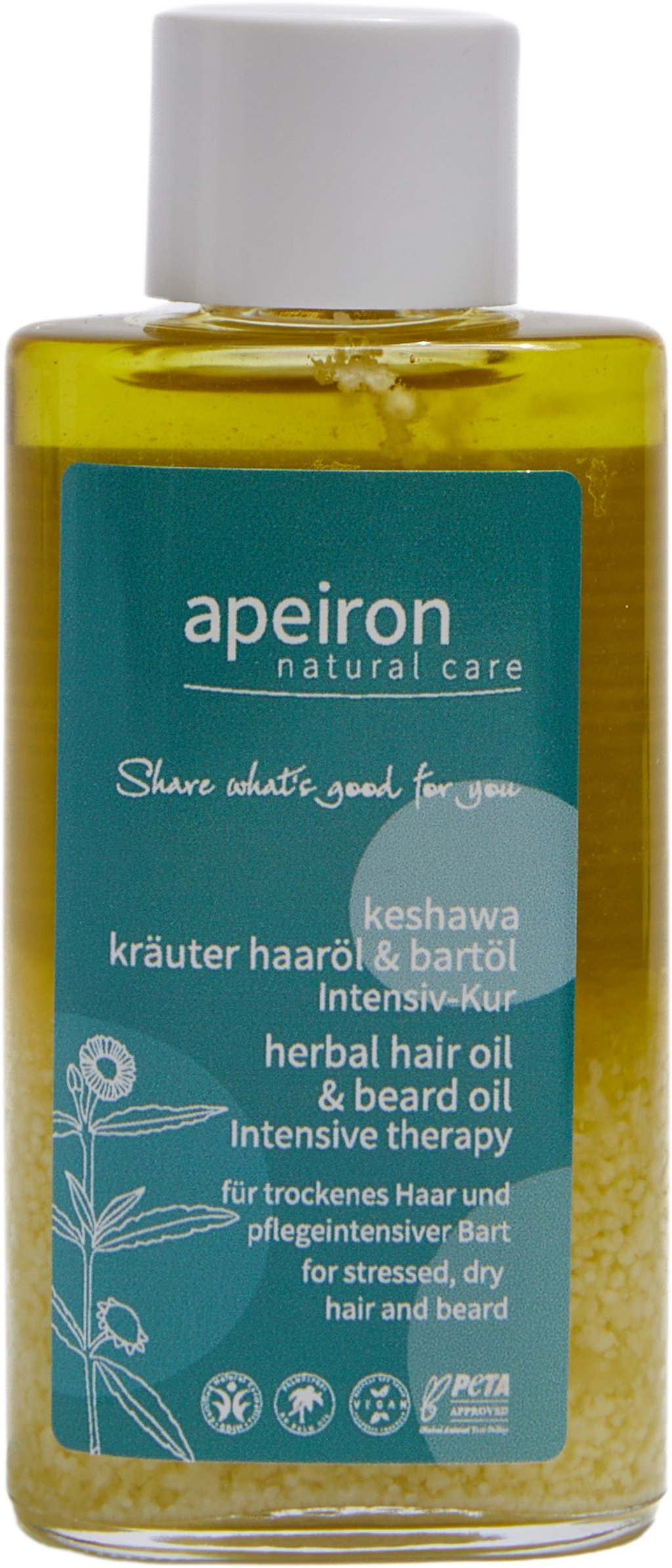 Apeiron  Keshawa Kräuter Haaröl, 100 ml