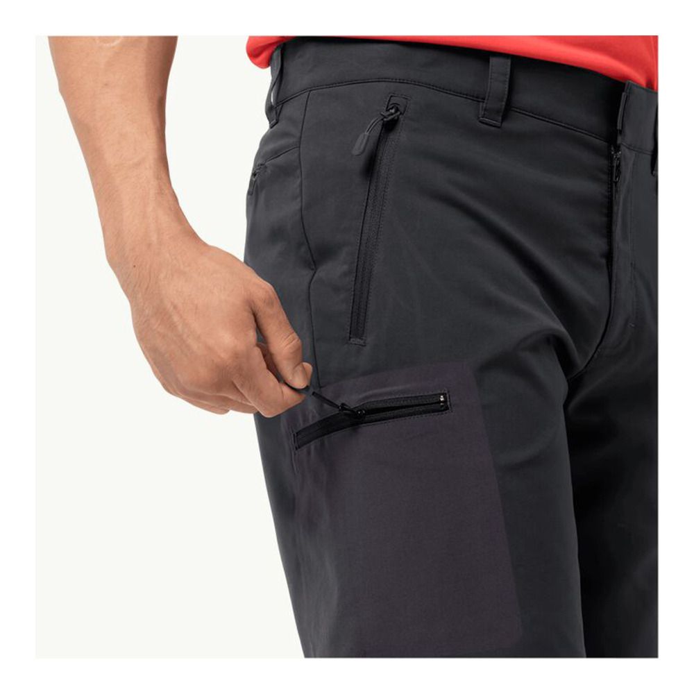 Jack Wolfskin ACTIVE TRACK - Short Homme phantom