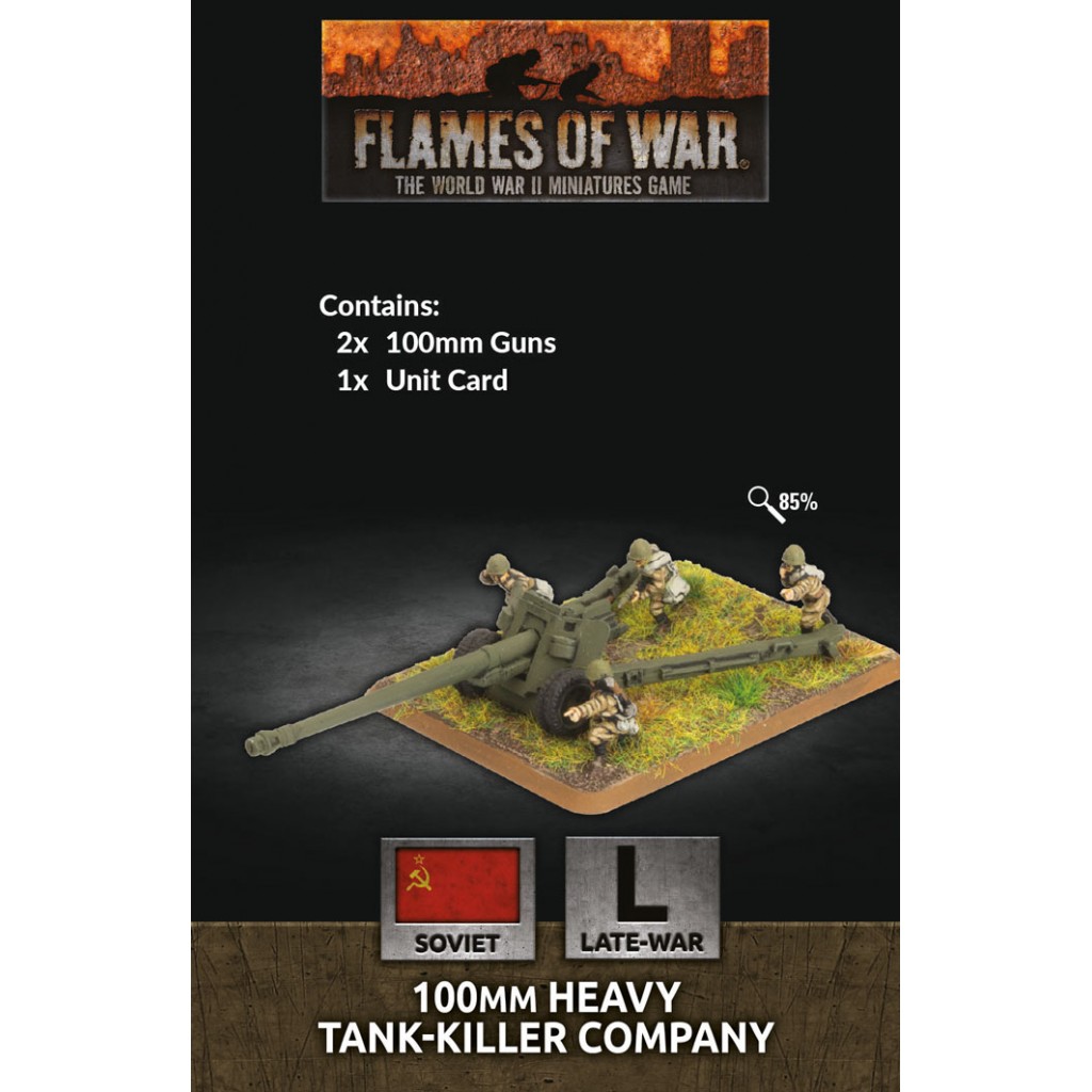 Flames of War - 100mm Heavy Tank-Killer Company