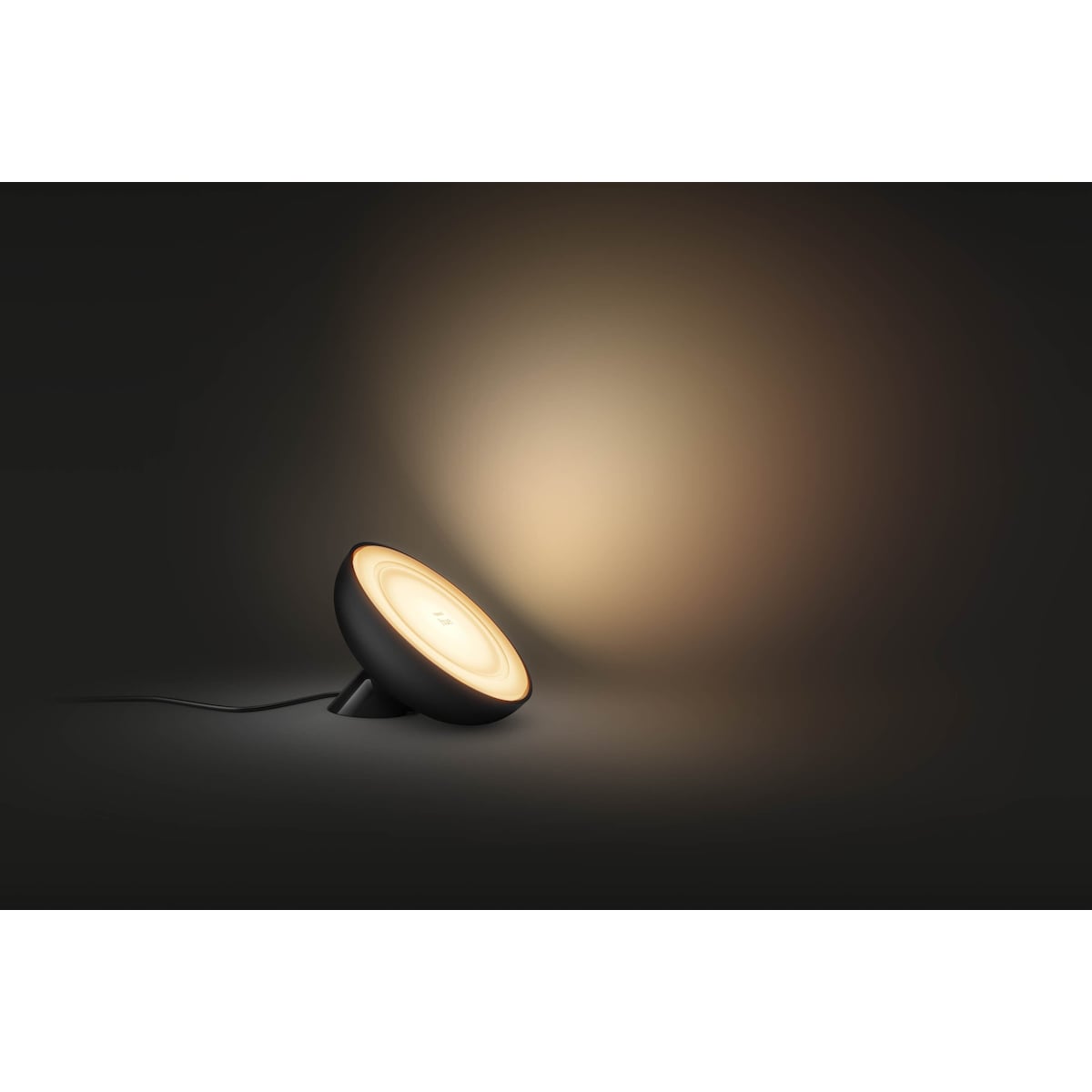 Philips Hue Bloom LED-lampe (sort)