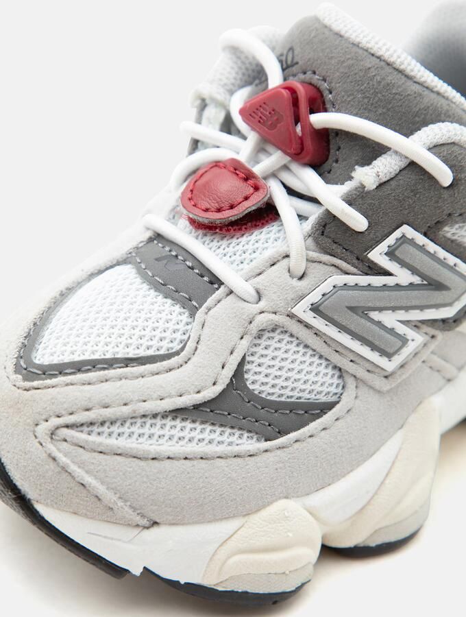 New Balance 9060 Babyschoenen Grijs Mesh Synthetisch