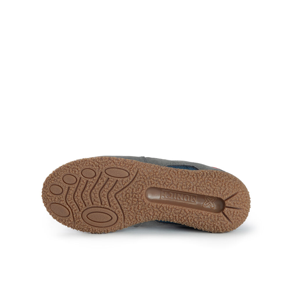 Tênis Munich Mini Goal Vco 8128574 Cinza
