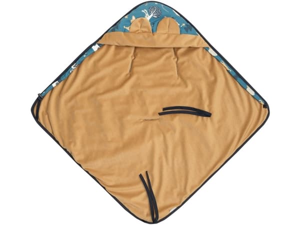 Sensillo BABYSETE SWADDLE VELVET MISIE CARAMEL 7045/1083