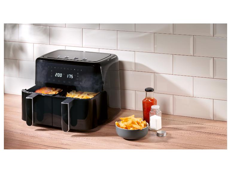 Dubbele hetelucht friteuse