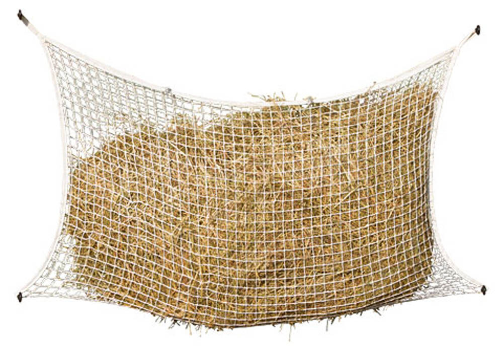 Kerbl Fijnmazig Slowfeeder - Hooinet - Wit - 1x100x160 cm