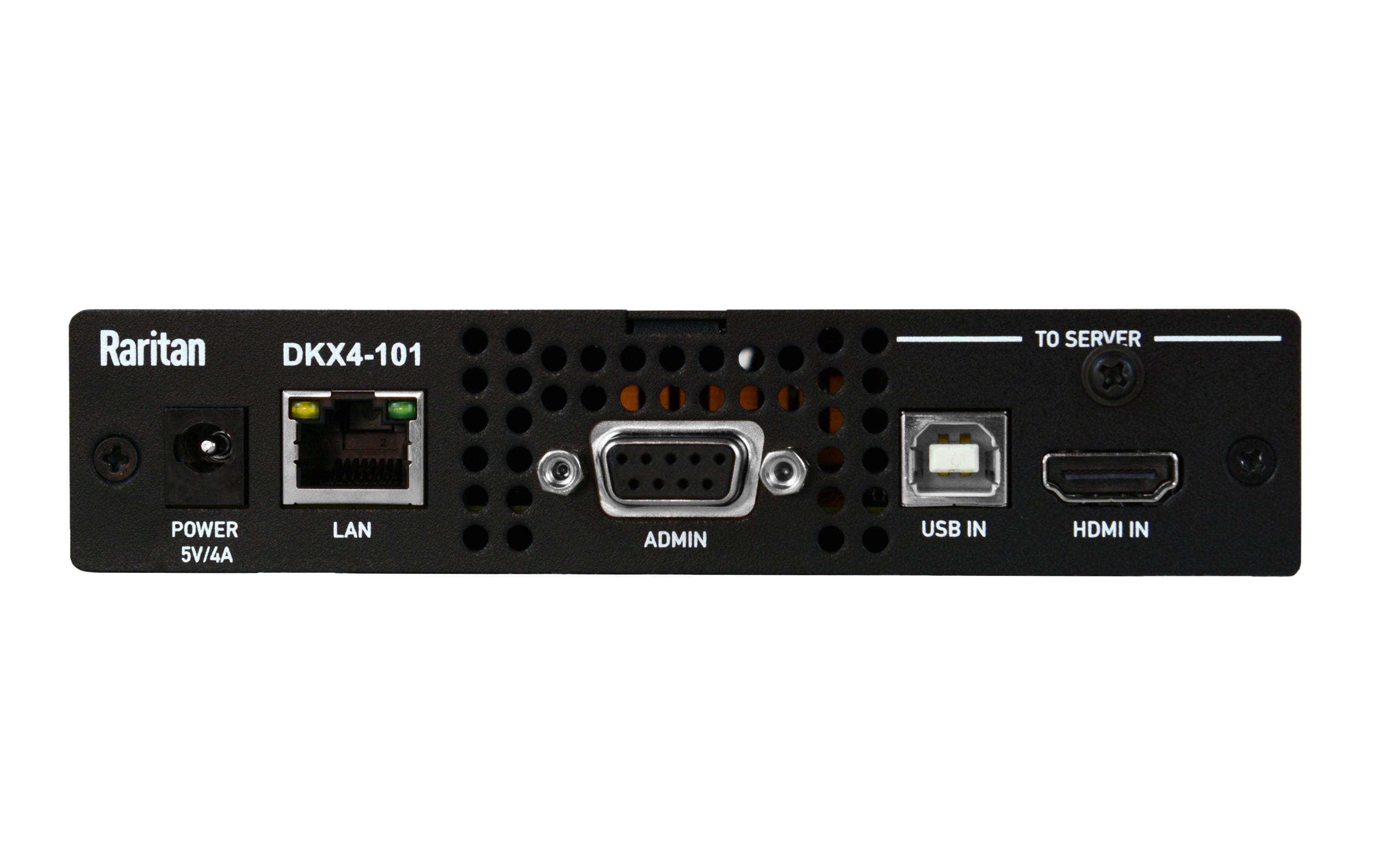 KVM Switch Dominion DKX4-101<br>Single-Port KVM-OVER-IP Switch mit 4K-Video und Ultrahoher Leistung
