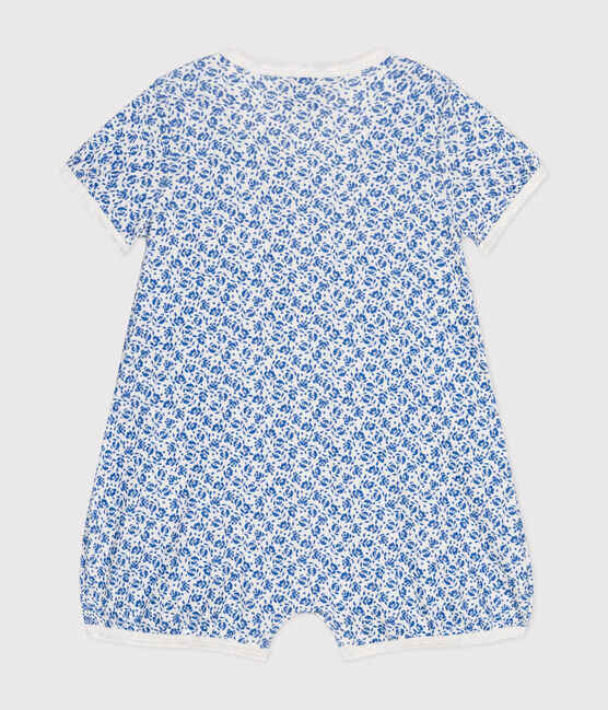 Combinaison courte en coton bébé
