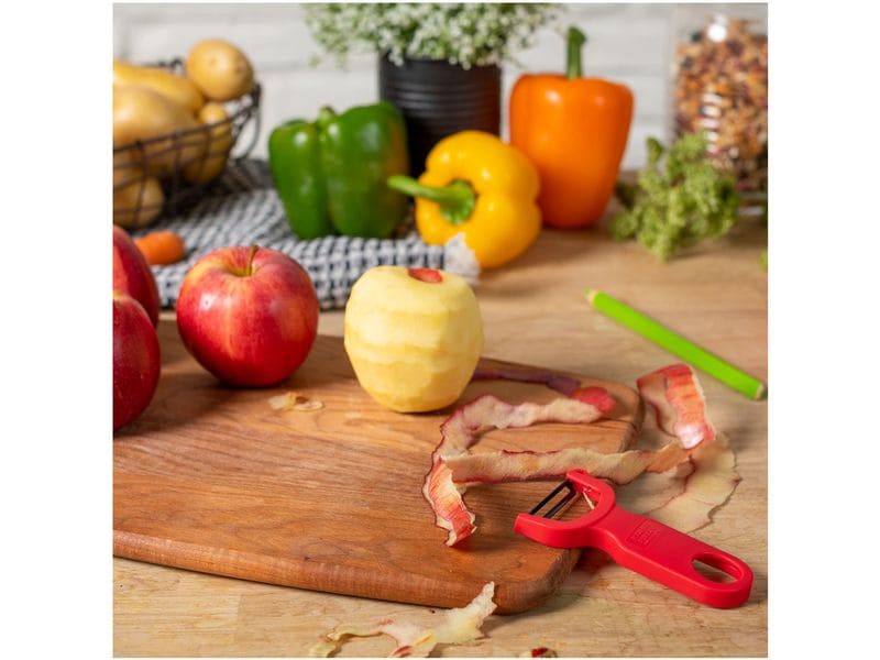 Kuhn Rikon Sparschäler Swiss Peeler Rot Schäler
