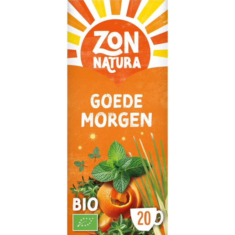 Zonnatura Goedemorgen kruideninfusie