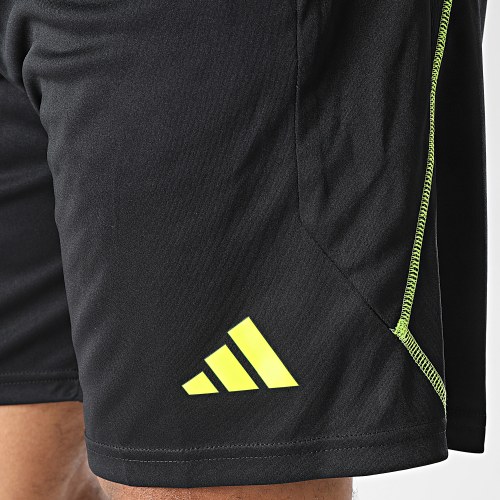 Short Jogging A Bandes Arsenal HZ2179 Noir