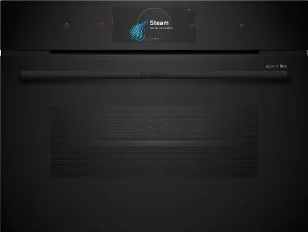 Bosch Serie 8 CSG958DB1, Medium, 47 L, 30 - 250 °C, Grill, Pizza, Hydrolytisk, Sort